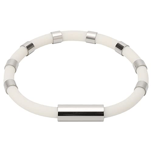 Antistatisches Armband für Damen und Herren, Handgelenke, antistatisches Silikonarmband mit 8 Schlaufen, Körperstatischer Anionen, Handschlaufe für Joggen, Winter, zum Entfernen von Elektrostatik von Generisch