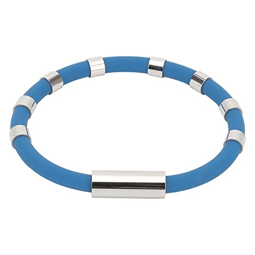 Antistatisches Armband für Damen und Herren, Handgelenke, antistatisches Silikonarmband mit 8 Schlaufen, Körperstatischer Anionen, Handschlaufe für Joggen, Winter, zum Entfernen von Elektrostatik von Generisch
