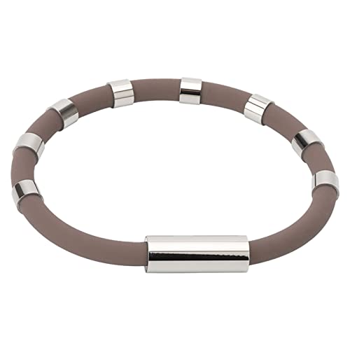 Antistatisches Armband für Damen und Herren, Handgelenke, antistatisches Silikonarmband mit 8 Schlaufen, Körperstatischer Anionen, Handschlaufe für Joggen, Winter, zum Entfernen von Elektrostatik von Generisch