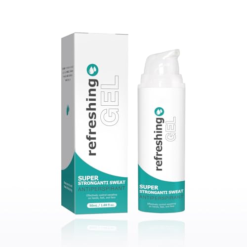 Antitranspirant Gel Gegen üBermäßIges Schwitzen Am Gesamten KöRper Gegen Starkes Schwitzen Im Gesicht und Am Kopf Antitranspirant Gesicht für MäNner und Frauen (1 Stück) von Generisch