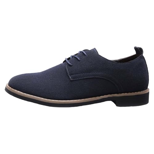 Anzugschuhe Herren Schwarz, Herren Business Schuhe Elegante Freizeitschuhe Weich Leicht Arbeitsschuhe Latein Tanzschuhe Kleid Hochzeitsschuhe Slip-On Barfußschuhe Freizeit Winterschuhe Loafers 1 von Generisch