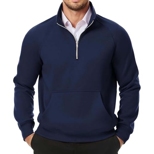 Arbeitspullover Herren 2025 Pullover Herren Ohne Kapuze Männer für Solid Arbeitspullover Oversize Sweatshirt Rundhals Winter Sport Arbeitspullover Sweater Men Alphanumerisch von Generisch