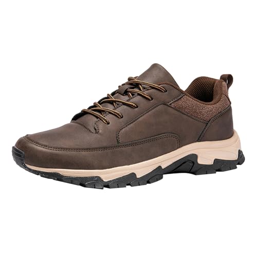 Arbeitsschuhe Herren Leder Große Größen 39-47 Wanderschuhe mit Schnürsenkel Trekkingschuhe rutschfest Laufschuhe Pu Walkingschuhe Weich Outdoorschuhe Abriebfeste Walkingschuhe Bequeme Freizeitschuhe Arbeitsschuhe Herren Leder Große Größen 39-47 Wanderschuhe mit Schnürsenkel Trekkingschuhe rutschfest Laufschuhe Pu Walkingschuhe Weich Outdoorschuhe Abriebfeste Walkingschuhe Bequeme Freizeitschuhe von Generisch