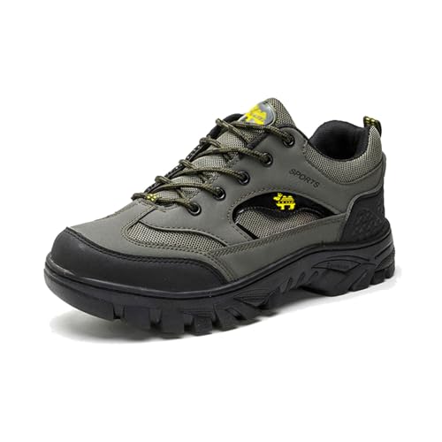 Arbeitsschuhe Herren Sicherheitsschuhe Stahlkappenschuhe Atmungsaktive Schuhe Sneaker Outdoorschuhe S3 Laufschuhe Trekkingschuhe Sportschuhe Turnschuhe Wanderschuhe Leichte Anti-Punktur Sommerschuhe von Generisch