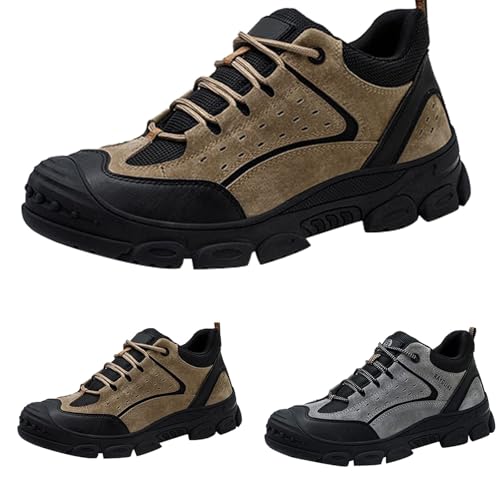 Arbeitsschuhe Leichtgewichts Herren Stahlkappen-Sicherheitsschuhe Laufschuhe Turnschuhe Atmungsaktiv Freizeit StraßEnlaufschuhe Leicht Ohne Wanderschuhe SchlüPfen Schuhe Sneaker Arbeitsschuhe von Generisch