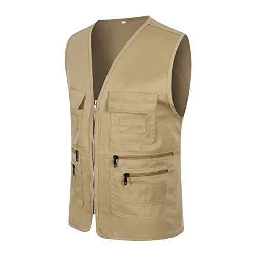Arbeitsweste Herren Sommer Dünn - Anglerweste Herren Leicht Mesh Arbeitsweste Leichte Casual Multifunktionsweste Atmungsaktiv Anglerweste Reporterwesten Mit Vielen Taschen Fotografie Westen Jadgweste Arbeitsweste Herren Sommer Dünn - Anglerweste Herren Leicht Mesh Arbeitsweste Leichte Casual Multifunktionsweste Atmungsaktiv Anglerweste Reporterwesten Mit Vielen Taschen Fotografie Westen Jadgweste von Generisch