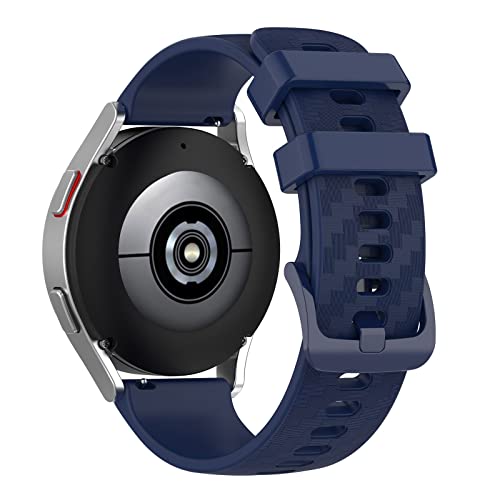 Armbänder Kompatibel mit Amazfit Samsung Galaxy Watch 3 41mm Armband, 10 Modefarben 20mm Silikon Uhrenarmband Sports Verstellbares Ersatzarmband für Samsung Galaxy Watch 3 41mm, Damen Herren (Blau) von Generisch
