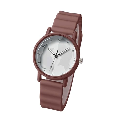 Armbanduhr Herren Modische Damenuhr Wunderschöne und kompakte Damenuhr Lässige und einfache Elegante Damenuhr Damenuhr Armbanduhren (C, One Size) von Generisch