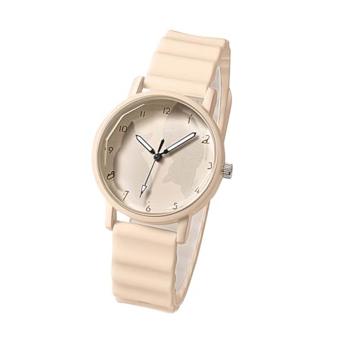 Armbanduhr Herren Modische Damenuhr Wunderschöne und kompakte Damenuhr Lässige und einfache Elegante Damenuhr Damenuhr Armbanduhren (D, One Size) von Generisch