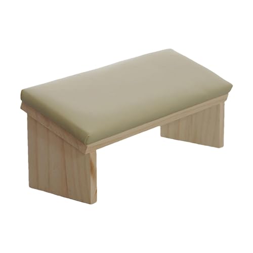 Armlehne für Nägel Tech | Höhe Handauflage für Nägel | Maniküre-Kissen Armlehne für Nägel – rutschfestes Fußkissen für Salon | PU-Leder abgeschrägtes Design Armpolster für Maniküre von Generisch