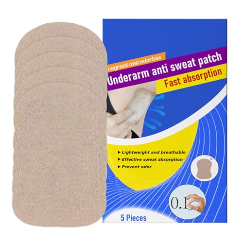 Asclemere Schweißpads für Frauen, Schweißpads für die Achseln, 5x unter den Schweißpads | Atmungsaktive Antitranspirant unsichtbare Schweiß-Patches für Männer, Umgebungen d von Generisch