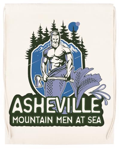 Asheville Mountain Men at Sea Unisex Sporttasche Beige Turnbeutel von Generisch