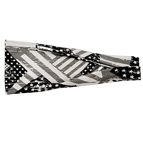 Atmungsaktives Stirnband für Damen, bedruckt, Haarbänder, 1 Packung, Headwraps Zubehör, Haarschleifen, Stirnbänder, Stirnband, langlebig, funktional, nachhaltig, Make-up-Stirnbänder von Generisch