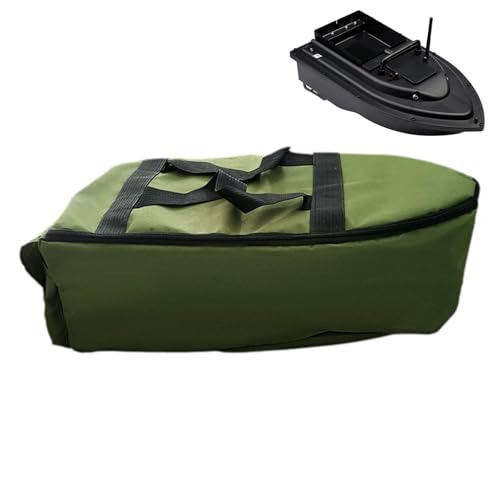 Aufbewahrungstasche für Angelboote, wasserdichte Ausrüstung, Organizer, 58 x 28 x 19 cm, ideal für Angelzubehör, Köderboote, Fernbedienung, bequem und geräumig für Outdoor-Abenteuer, grün, Refer to von Generisch