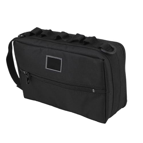 Aufbewahrungstasche für Campingküche – Outdoor-Kochutensilien-Organizer mit mehreren Fächern, Papierhandtuchspender, tragbarer Reisekoffer für Grillwerkzeuge, Wandern, Picknick-Ausrüstung von Generisch