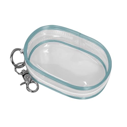 Aufbewahrungstasche für Ladekabel, transparent – transparente tragbare Kabel-Organizer-Tasche | kompakte Kopfhörer-Aufbewahrungsbox, mobiles Ladekabel-Aufbewahrungstasche von Generisch