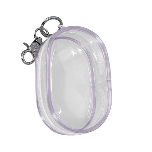 Aufbewahrungstasche für Ladekabel, transparent – transparente tragbare Kabel-Organizer-Tasche | kompakte Kopfhörer-Aufbewahrungsbox, mobiles Ladekabel-Aufbewahrungstasche von Generisch