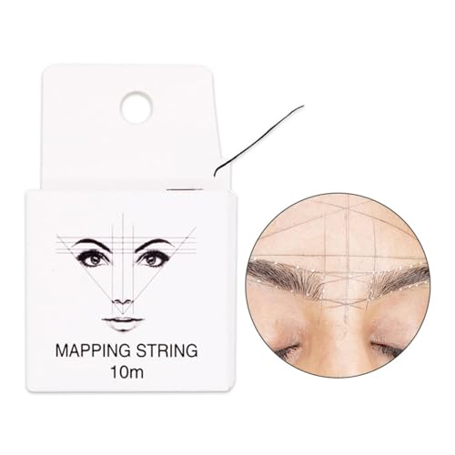 Augenbrauen-Mapping-Saite, Augenbrauen-Mapping-Saite, Microblading-Faden, Microblading-Faden, Microblading-Wachsen, Augenbrauen-Mapping-String, Augenbrauen-Essentialss-Kosmetik, vorgefärbt, für Frauen Augenbrauen-Mapping-Saite, Augenbrauen-Mapping-Saite, Microblading-Faden, Microblading-Faden, Microblading-Wachsen, Augenbrauen-Mapping-String, Augenbrauen-Essentialss-Kosmetik, vorgefärbt, für Frauen von Generisch