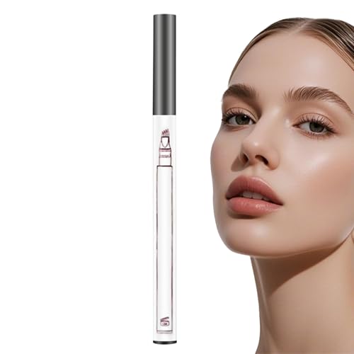 Augenbrauenstift, wasserdichter Augenbrauen-Make-up-Pinsel, lange Lebensdauer mit 4 Spitzen für Frauen, Mädchen und Tanz, tragbares Make-up-Werkzeug von Generisch