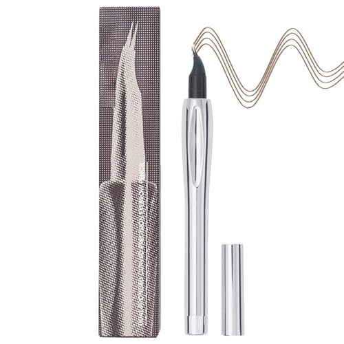 Augenbrauenstift - Forked Tipp Bleistift Augenbrauen | Two | 0,8 Ml Nicht Verabreichtes Tipp Mit Zweiziegelnem Gabel | Schönheitspflegewerkzeug | Wasserdichtes Gabelpinselkosmetikpr von Generisch