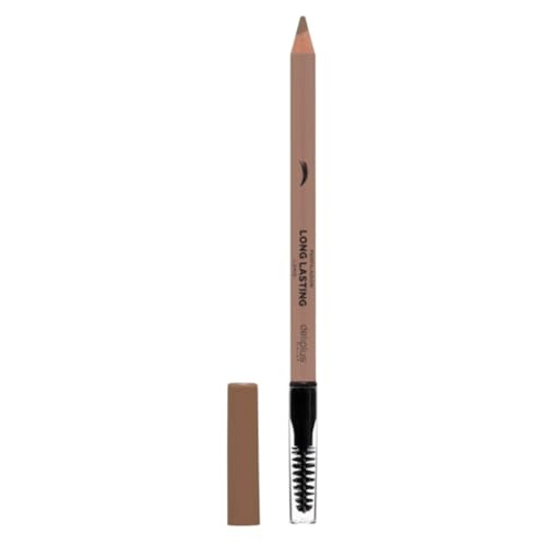 Augenbrauenstift Long Lasting 01 Hell mit Bürstchen 2er-Pack von Generisch