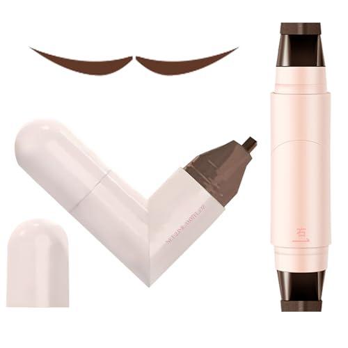 Augenflügel-Endstempel,2-Spitzen Augen Make-Up Stempel - Präzise Schablone, Cremiges Gel Schnelltrocknende Kosmetik von Generisch