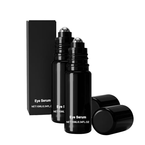 Augenserum Roll-on, Instant Eye Serum Für Männer entwickelt, Bekämpft Falten, Augenringe und Schwellungen, Glättung von Falten, Intensive Feuchtigkeitsversorgung, Roll-on-Flasche für Tägliche Pflege von Generisch