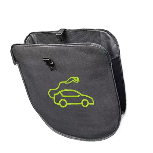 Auto-Ladekabeltasche – Elektrischer Kabel-Organizer | Oxford Tuch Jumper Kabel Tasche | Einzigartiges Schnapp-Design Aufhängung Tasche für Elektrofahrzeuge und andere Haushaltskabel, Einzelnes von Generisch