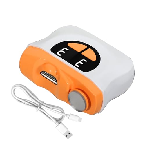 Automatischer Zehennagelschneider - Elektrischer Nagel Trimmer | 3-Gang-LED-LED-Nagel-Clipper, Elektromanalabschneider Für Senioren, Polierende Automatische Fingernagel-Trimmer Für Kinder Erwachsene U von Generisch