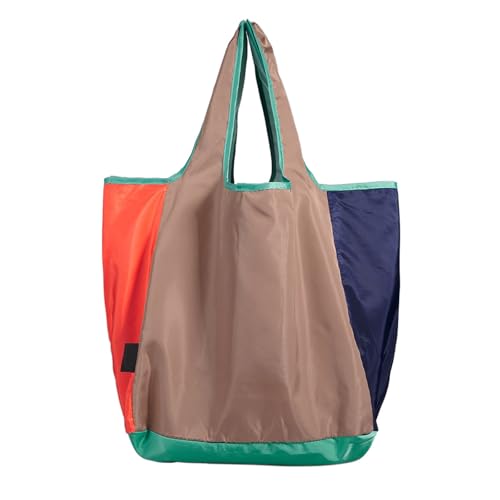 Autoreifen Taschen Set Stilvolle, lässige Tragetasche zum Einkaufen. Robuste Handtasche mit großem Fassungsvermögen und Farbblockdesign, perfekt für den täglichen Gebrauch und zum (Sky Blue, One Size) von Generisch