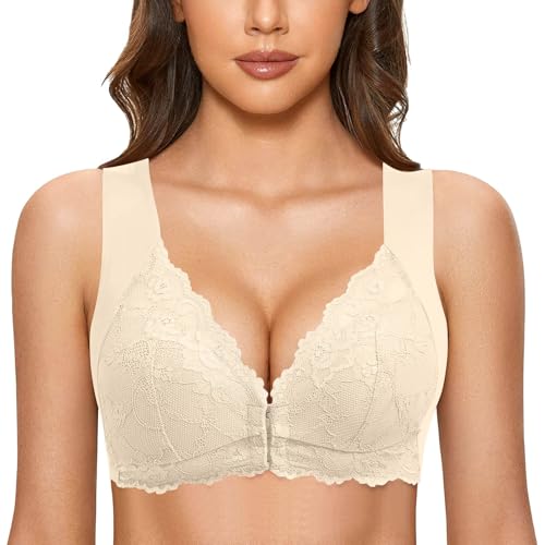 BH Damen Ohne Bügel Schlaf Bustier Tops Spitze Bralette Bügelloser Klassischer T Shirt BH Schalen BHS Bralette Komfort Weicher Seamless BH Damen Ohne Bügel Schlaf Bustier Tops Spitze Bralette Bügelloser Klassischer T Shirt BH Schalen BHS Bralette Komfort Weicher Seamless von Generisch