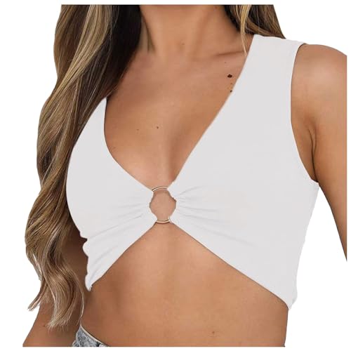 BH Damen mit Bügel 2 Stücke Sport BH Damen Starker Halt mit Reißverschluss Vorne, Gepolstert Push Up BHS mit Breiten Trägern für Besseren Halt und Unterstützung Bandeau top Damen Push up BH von Generisch