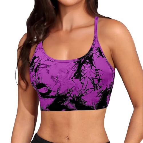 BH Damen ohne Bügel Damen Vorderverschluss BH mit Bügel Push Up Spitzen Neckholder BHS Women's Seamless Bra Without Underwire Deep V-Neck Wavy Edges Push Up Bra Bralette klebe bh push up damen-bhs von Generisch