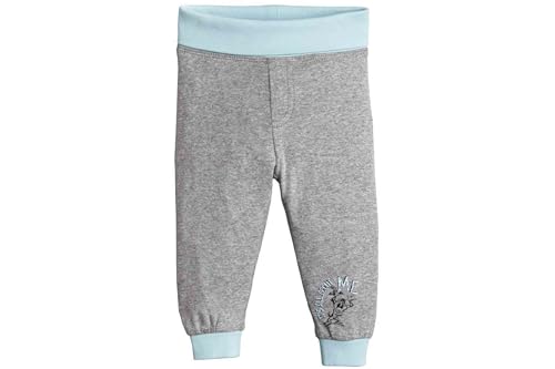 Baby Baumwoll Schlupfhose mit Extrabreitem Umschlagbund (DE/NL/SE/PL, Numerisch, 86, 92, Grau) von Generisch