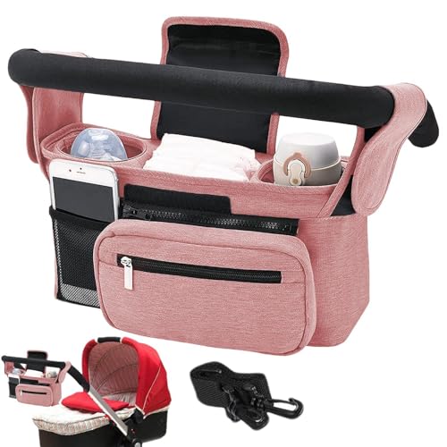 Baby-Kinderwagentasche, Kinderwagen-Organizer, Wickeltasche, Baby-Zubehör, Aufbewahrungstasche für Kinderwagen, tragbare Kinderwagen-Zubehörtasche für Flaschen, Becher, Windeln, Feuchttücher, , Baby-Kinderwagentasche, Kinderwagen-Organizer, Wickeltasche, Baby-Zubehör, Aufbewahrungstasche für Kinderwagen, tragbare Kinderwagen-Zubehörtasche für Flaschen, Becher, Windeln, Feuchttücher, , von Generisch