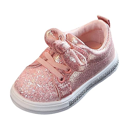 Baby Lauflernschuhe Kinder Barfußschuhe für Mädchen Jungen Babyschuhe mit aufgenähter und Rutschfester Sohle Krabbelschuhe Hausschuhe für Jungen und Mädchen von Generisch