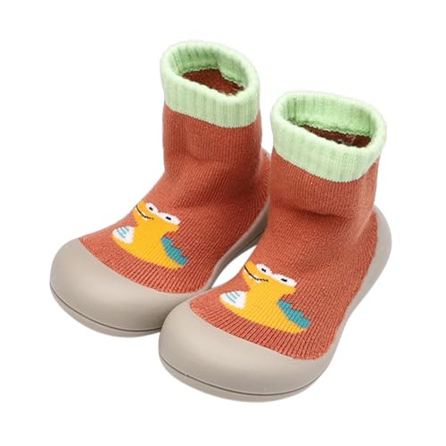 Baby Lauflernschuhe Kinder Barfußschuhe für Mädchen Jungen Sneaker Baby Schue Weich Hausschuhe Atmungsaktiv und Komfortabel Niedliche Cartoon Gummisohle Lauflerner Babyschuhe von Generisch