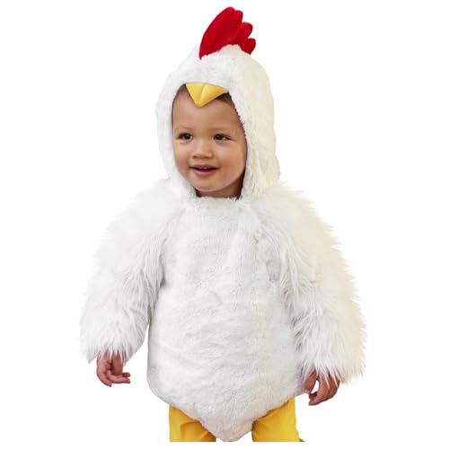 Baby Ostern Strampler Kostüm Baby Küken Kostüm Mädchen Jungen Huhn Strampler Kostüme Schuhe Outfits Set Winter Kleinkind Cosplay Fleece Strampler Tieroverall Säuglingsmädchen Strampler Overall von Generisch