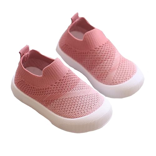 Baby Schuhe Mädchen Junge Lauflernschuhe Barfußschuhe Weicher Babyhausschuhe Kleinkind rutschfeste Lederschuhe Hallenschuhe Draußen von Generisch