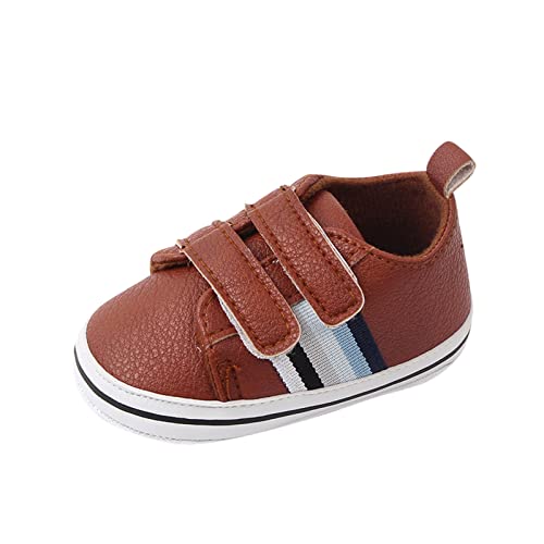 Baby Sneaker Baby Jungen Mädchen Lauflernschuhe Babyschuhe Weicher Sneaker Lederschuhe Kleinkind Krabbelschuhe Hausschuhe für Jungen und Mädchen von Generisch
