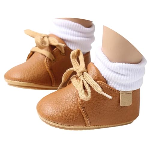 Baby Sockenschuhe Mädchen Jungen Lauflernschuhe Babyschuhe Weicher Sneaker Lederschuhe Kleinkind Outdoor rutschfeste Turnschuhe von Generisch