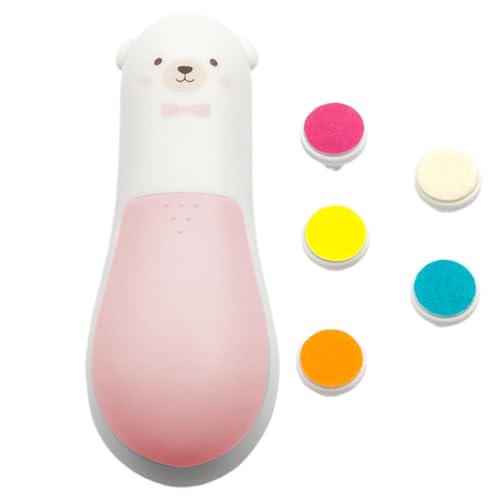 Babynagelcippers, elektrischer Babynagel Trimmer | Leuchten Fingernägel Trimmer,Automatischer Nagel Groomer für Babys, Kinder, Erwachsene, Betreuer und Senioren von Generisch