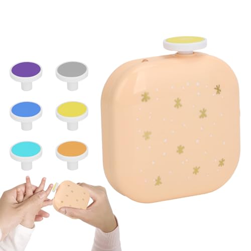 Babynagelknipser | USB wiederaufladbarer Nagelknipser für Kleinkinder,Maniküregerät Mit LED-Beleuchtung Und 6 Schleifaufsätzen Für Unterwegs Zuhause Salon von Generisch
