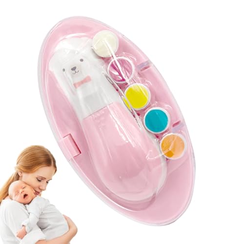 Babynagelschneider, Babynagel Trimmer - Leuchten Fingernägel Trimmer,Automatischer Nagel Groomer für Babys, Kinder, Erwachsene, Betreuer und Senioren von Generisch