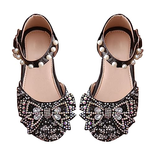 Babyschuhe für Neugeborene, einfache Schuhe, Mädchen, Mary Jane Ballerinas, Ballettschuhe, Hochzeit, Party, Kleid, Sandalen für Kinder, Schwarz , 25 EU Babyschuhe für Neugeborene, einfache Schuhe, Mädchen, Mary Jane Ballerinas, Ballettschuhe, Hochzeit, Party, Kleid, Sandalen für Kinder, Schwarz , 25 EU von Generisch