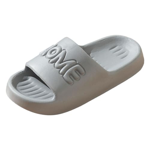 Badeschuhe Herren Unisex Flip Flop Surfen Zehentrenner Toe Split Flip Flops Damen Herren Thong Sandals Unisex Slip-On Sandals, White White Black, 44.5 EU Kinder Hausschuhe Badeschlappen Herren 45 von Generisch