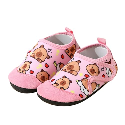 Badeschuhe Kinder Sommer Barfussschuhe Lässig Neoprenschuhe Atmungsaktive Schwimmschuhe SlipStop Aquaschuhe Tragbare Strandschuhe Schnell Trocken Wasserschuhe für Mädchen Jungen Brown 26 von Generisch