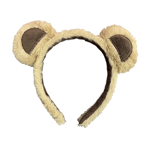 Bär Ohren Haarband Für Damen Und Mädchen, Niedliche Cartoon Bärenohren Haarreifen, Bequeme Kopfbedeckung Für Home Partys Cosplay (1PC) von Generisch