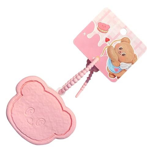 Bären-Geldbörse, Schlüsselanhänger, niedliche Bärenform, Silikon-Anime-Figuren-Geldbörse mit Reißverschluss, für Ohrringe und Ringe, kompakt für Spaß und Funktionalität, 6,7 x 8,2 cm, rose, Refer to Bären-Geldbörse, Schlüsselanhänger, niedliche Bärenform, Silikon-Anime-Figuren-Geldbörse mit Reißverschluss, für Ohrringe und Ringe, kompakt für Spaß und Funktionalität, 6,7 x 8,2 cm, rose, Refer to von Generisch