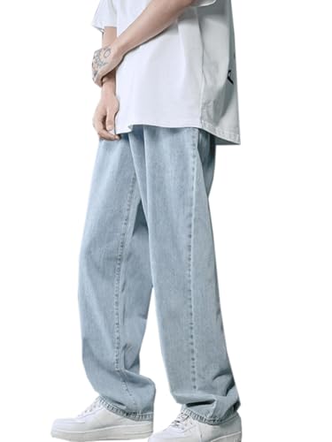 Baggy Jeans Herren Y2K Hip Hop Jeanshose Streetwear Skateboard Teenager Jungen Loose Fit Pants Vintage Denim Baggy Jeans Herren Y2K Hip Hop Jeanshose Streetwear Skateboard Teenager Jungen Loose Fit Pants Vintage Denim von Generisch